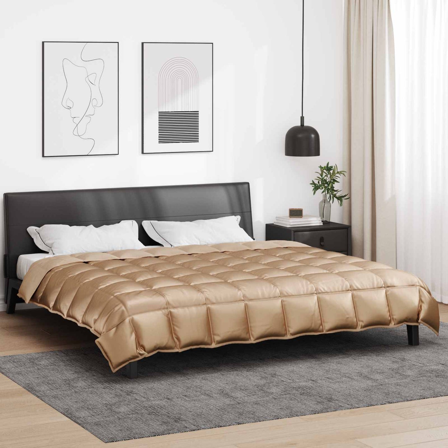 Duvet Invernale 220 x 240 cm 450 gsm Oro