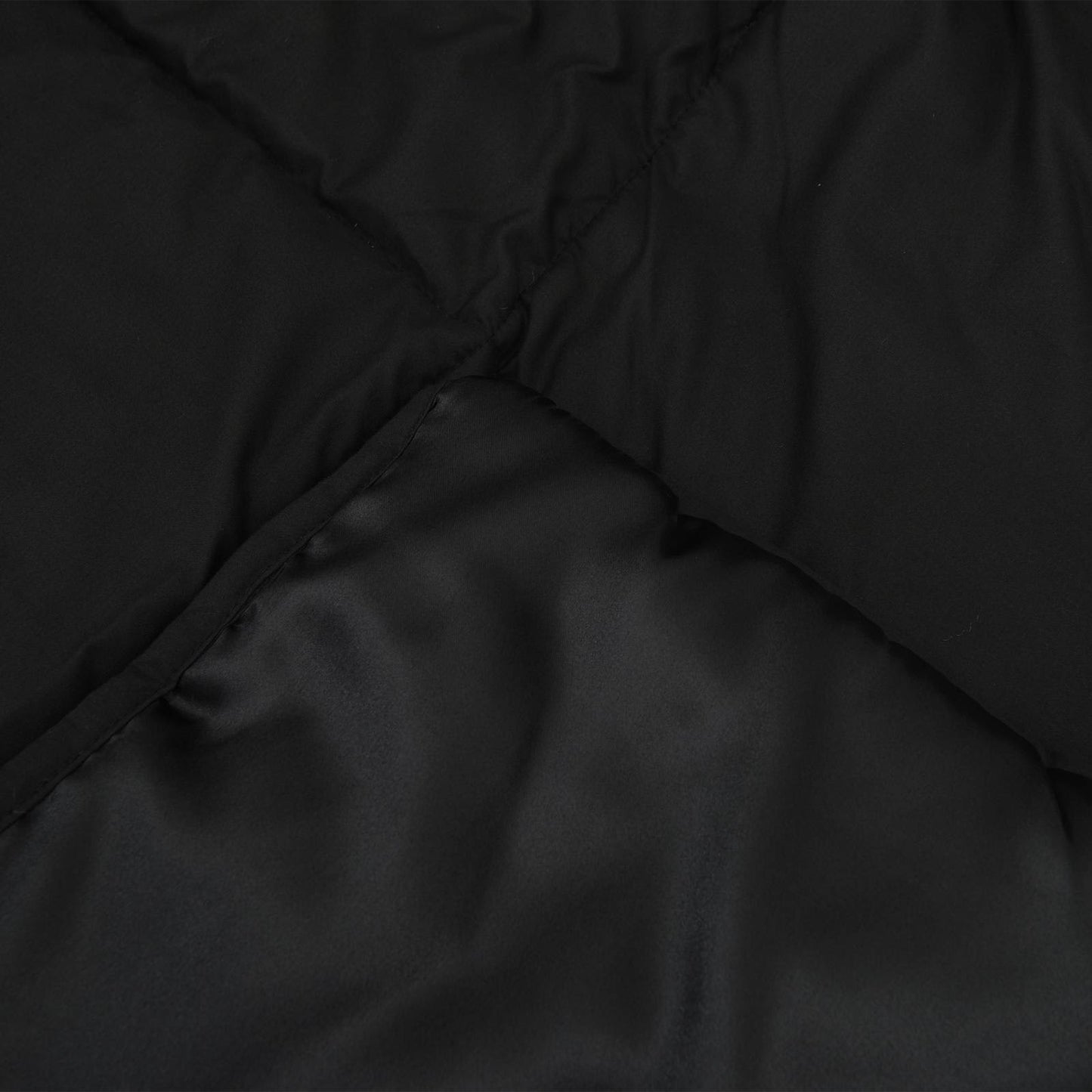Duvet Invernale Nero 220 x 155 cm Satin e Micropile