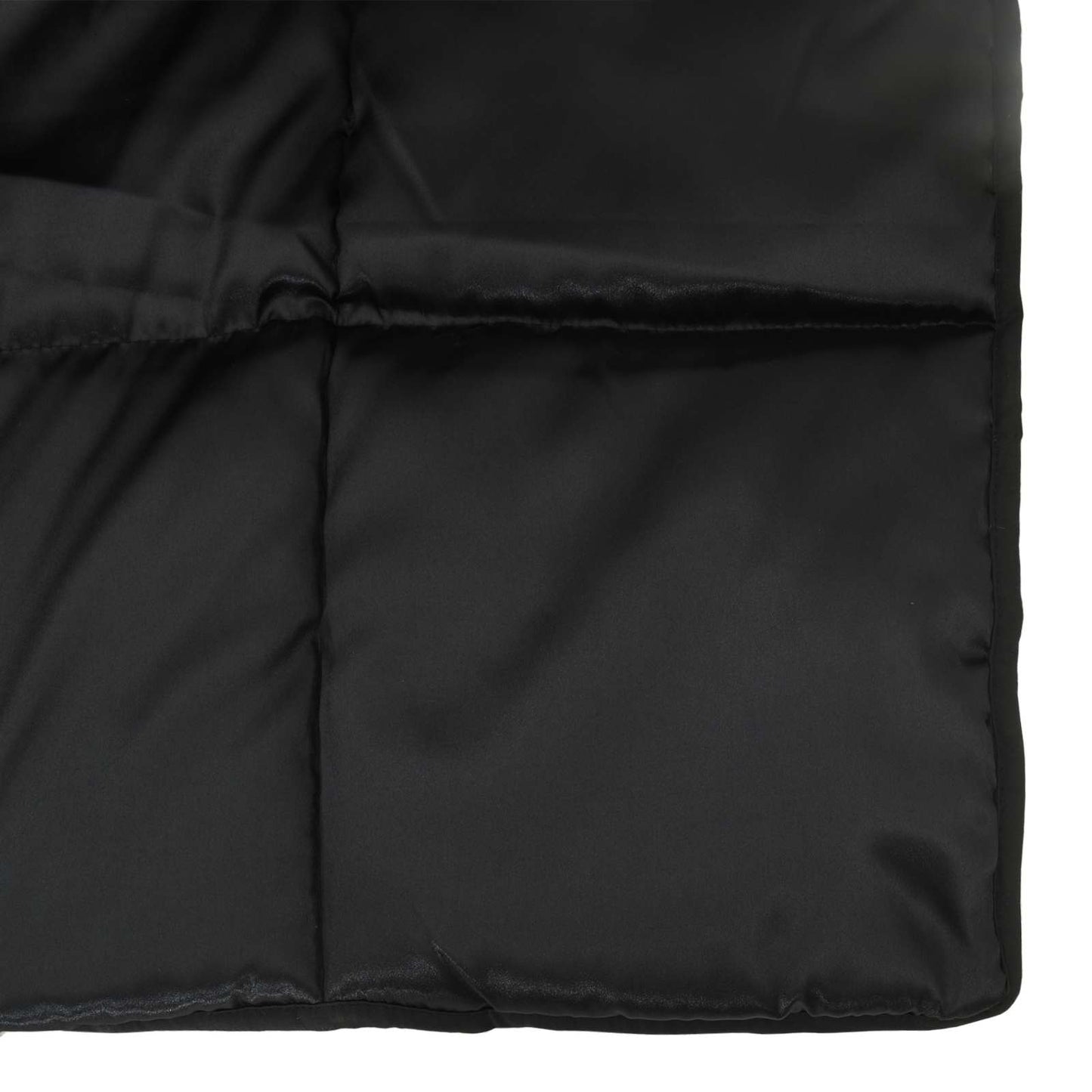 Duvet Invernale Nero 220 x 240 cm Satin e Micropile