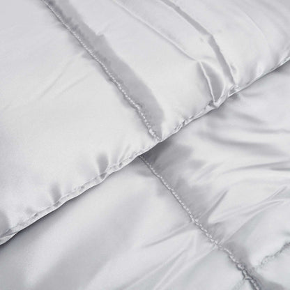 Duvet Invernale Argento 200 x 135 cm Satin e Micropile