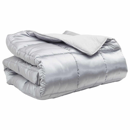 Duvet Invernale Argento 200 x 135 cm Satin e Micropile