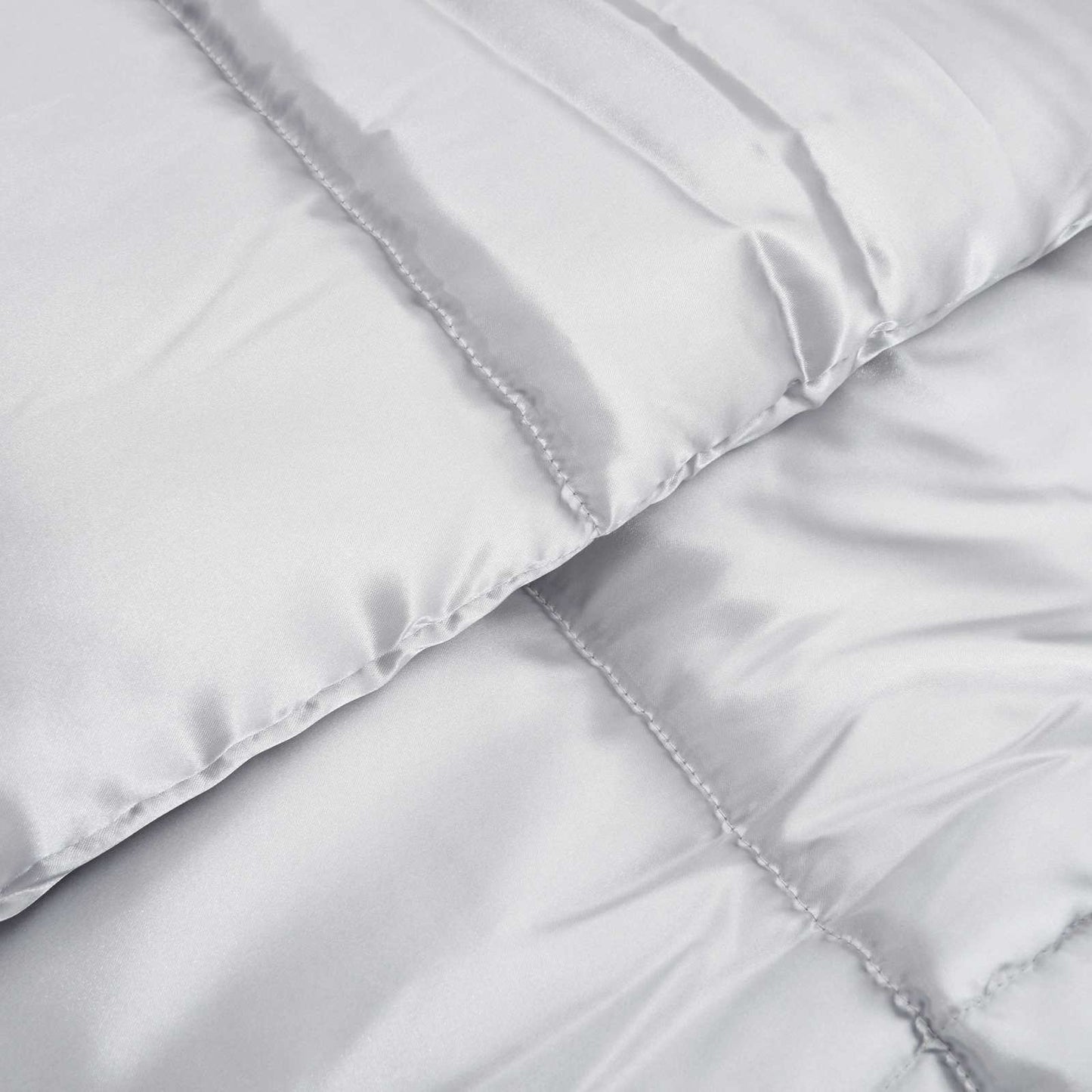 Duvet Invernale Argento 220 x 240 cm Satin e Micropile