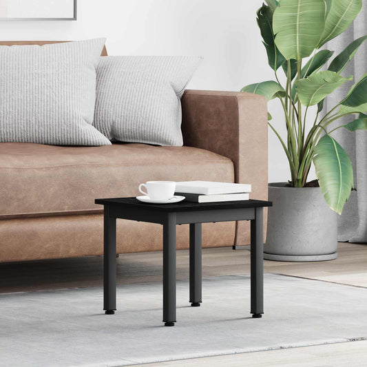 Tavolino da salotto Rovere Nero 40 x 40 x 36 cm | homemem39