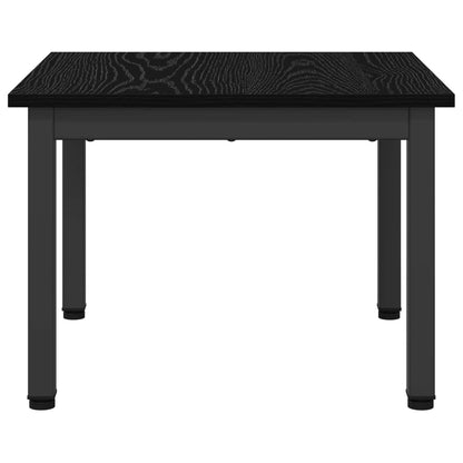 Tavolino da salotto Rovere Nero 50 x 50 x 36 cm