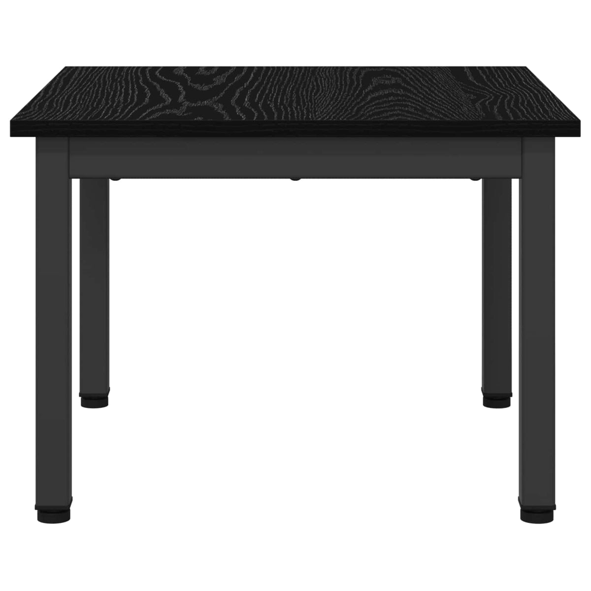 Tavolino da salotto Rovere Nero 50 x 50 x 36 cm - homemem39