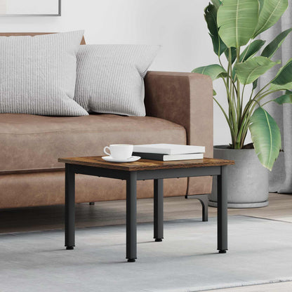 Tavolino da salotto Quercia Fumosa 50 x 50 x 36 cm