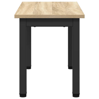 Tavolino da salotto Sonoma 60 x 30 x 36 cm Legno multistrato