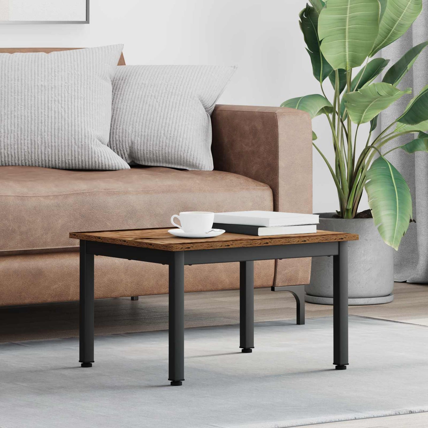 Tavolino da salotto Legno vecchio 60 x 50 x 36 cm