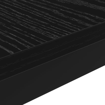 Tavolino da salotto Rovere Nero 70 x 50 x 36 cm