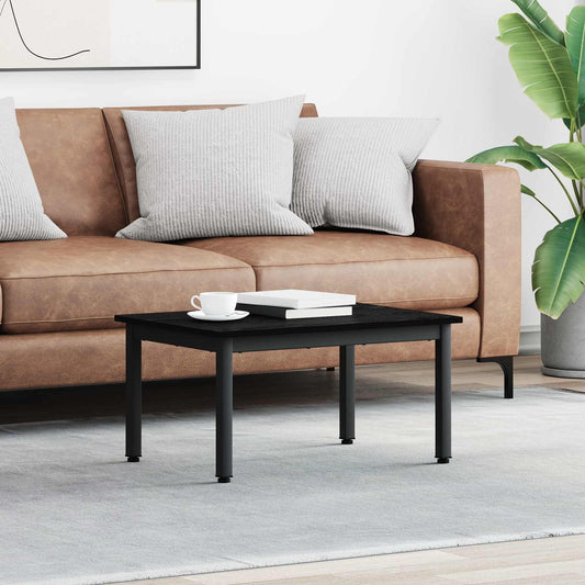 Tavolino da salotto Rovere Nero 70 x 50 x 36 cm | homemem39