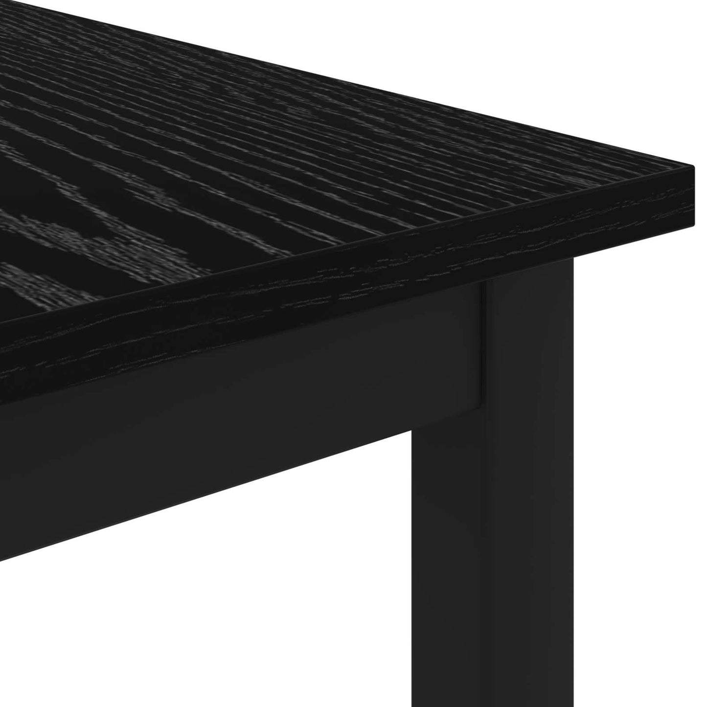 Tavolino da salotto Rovere Nero 100 x 50 x 45 cm - homemem39