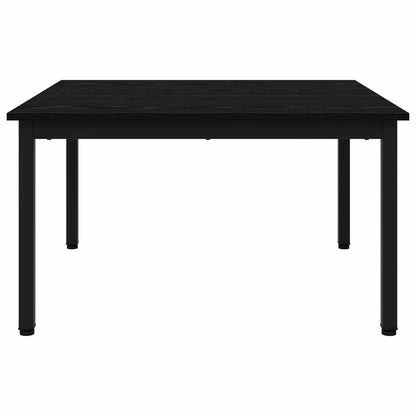 Tavolino da salotto Rovere Nero 80 x 80 x 45 cm