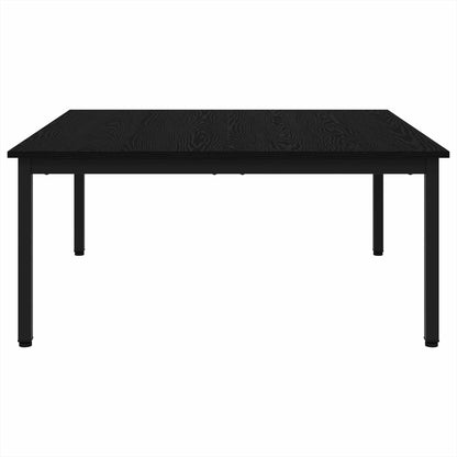 Tavolino da salotto Rovere Nero 100 x 100 x 45 cm