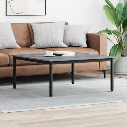 Tavolino da salotto Grigio Sonoma 100 x 100 x 45 cm - homemem39
