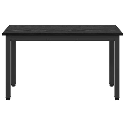 panchina Rovere Nero 80 x 35 x 45 cm Legno ingegnerizzato