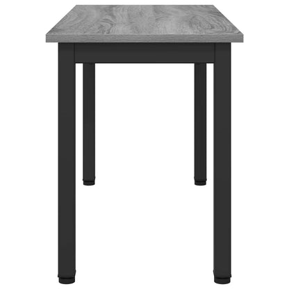 panchina Grigio Sonoma 80 x 35 x 45 cm Legno multistrato