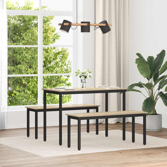 panchina Sonoma 110 x 35 x 45 cm Legno multistrato