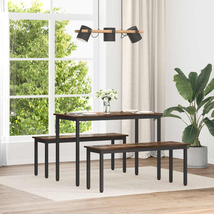 panchina Quercia Fumosa 110 x 35 x 45 cm Legno multistrato