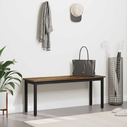 panchina Quercia Fumosa 110 x 35 x 45 cm Legno multistrato