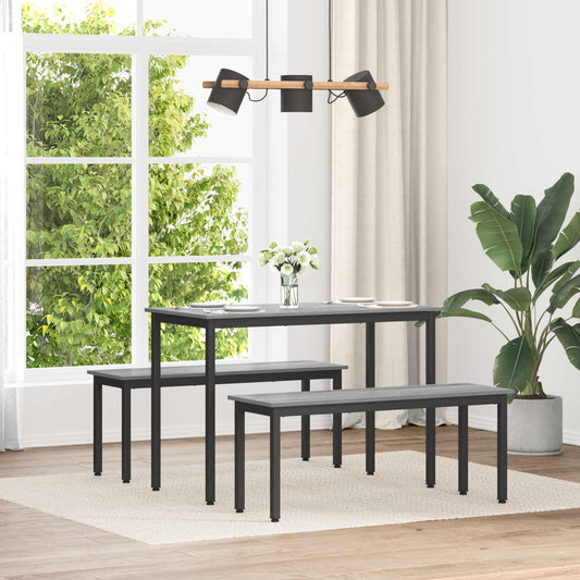 panchina Grigio Sonoma 110 x 35 x 45 cm Legno multistrato