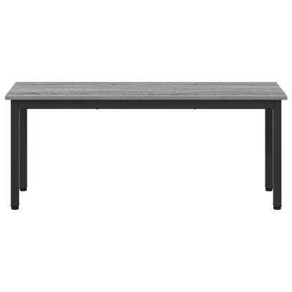 panchina Grigio Sonoma 110 x 35 x 45 cm Legno multistrato