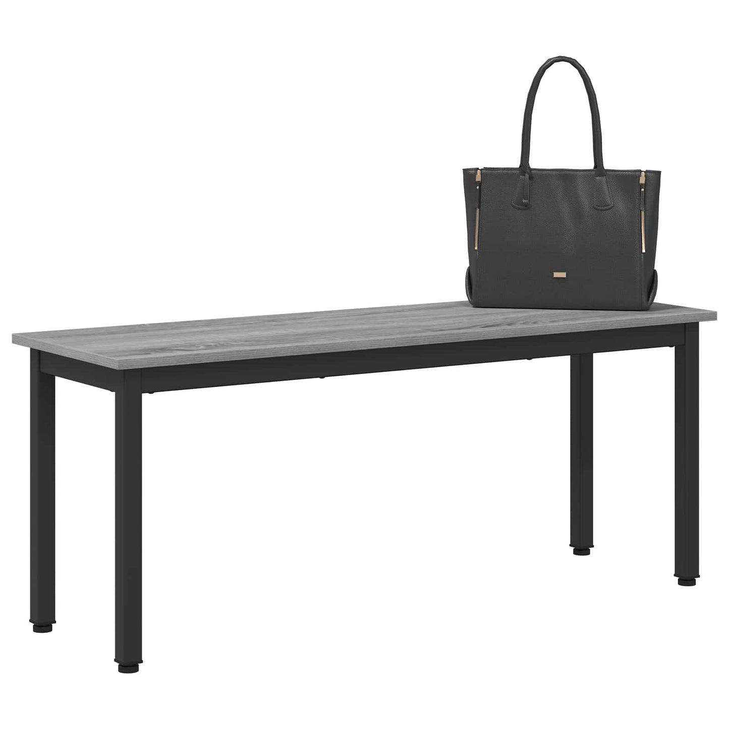 panchina Grigio Sonoma 110 x 35 x 45 cm Legno ingegnerizzato