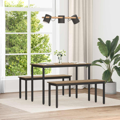 panchina Rovere Artigianale 110 x 35 x 45 cm Legno multistrato