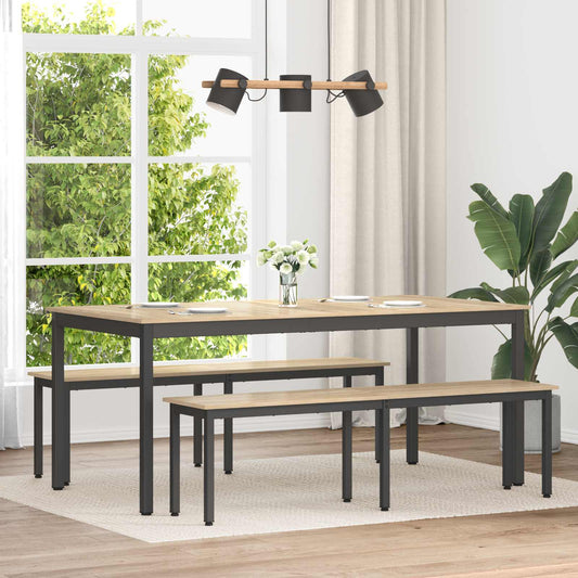 panchina Sonoma 160 x 35 x 45 cm Legno multistrato