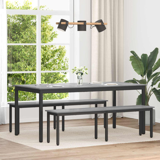 panchina Grigio Sonoma 160 x 35 x 45 cm Legno multistrato