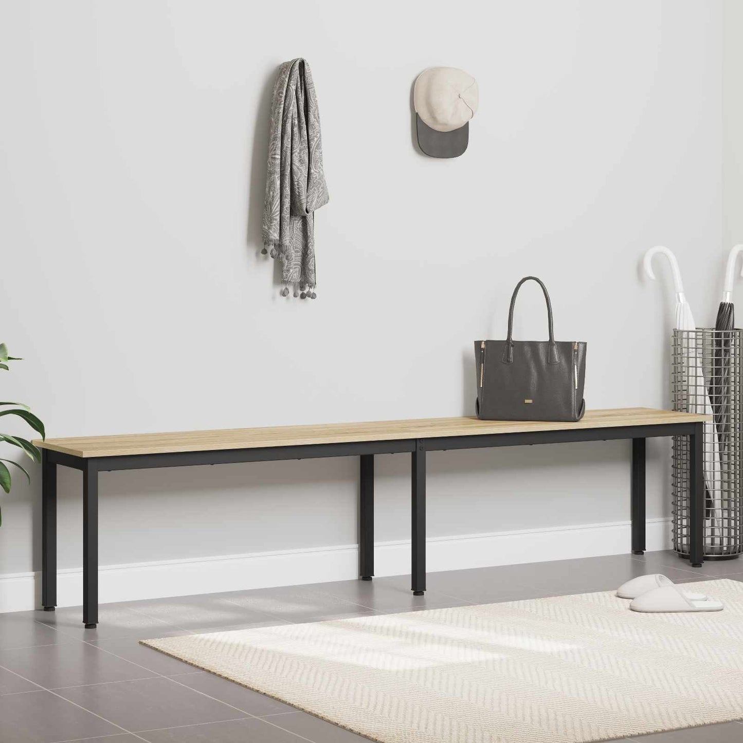 panchina Sonoma 200 x 35 x 45 cm Legno multistrato