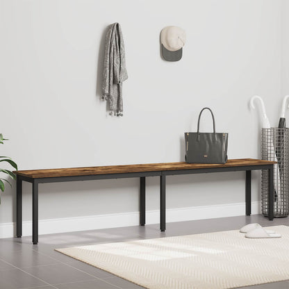 panchina Quercia Fumosa 200 x 35 x 45 cm Legno multistrato