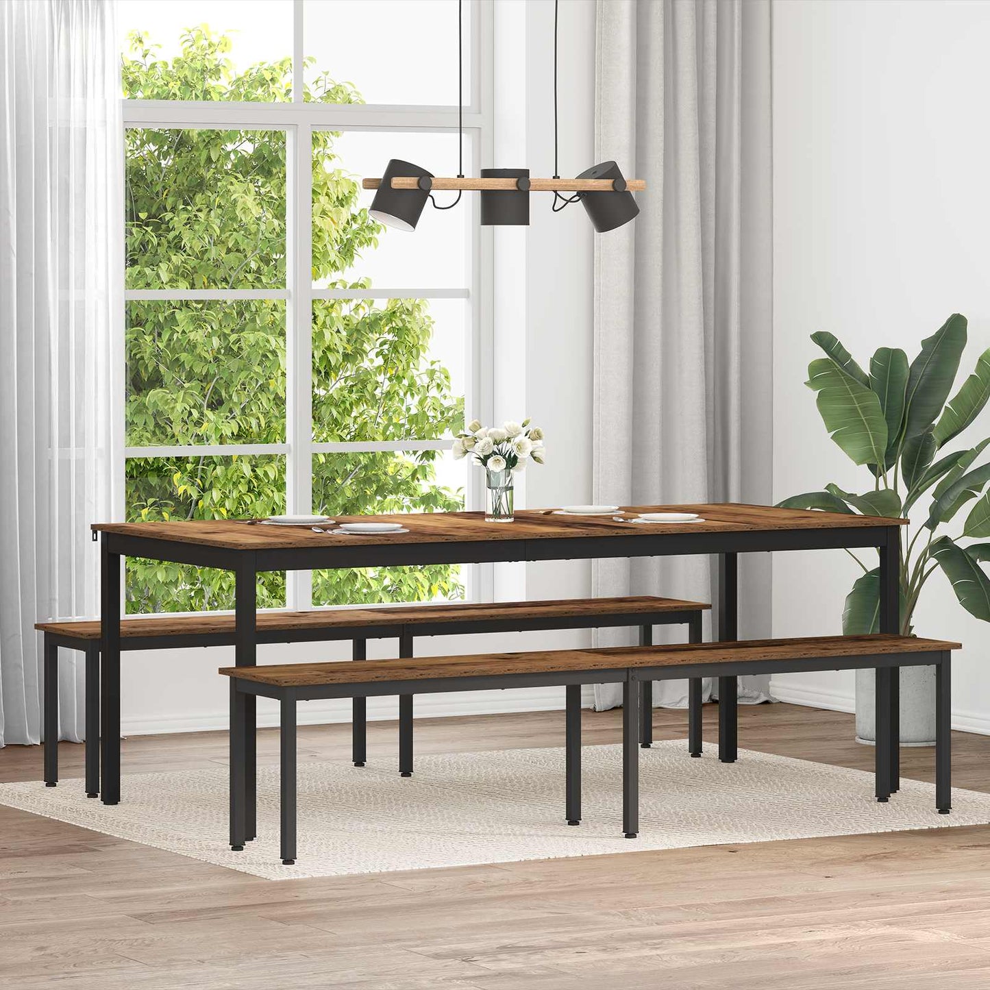 panchina Legno vecchio 200 x 35 x 45 cm Legno multistrato