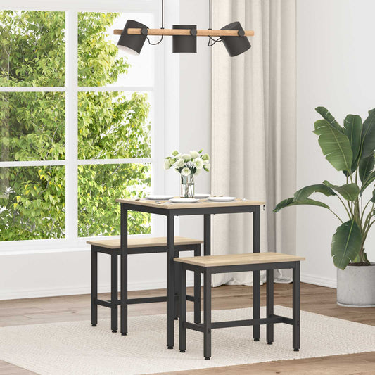 Tavoli da pranzo 60 x 60 x 75 cm Legno ingegnerizzato Quadrato