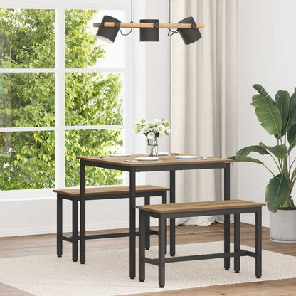 Tavoli da pranzo 80 x 80 x 75 cm Legno ingegnerizzato Quadrato