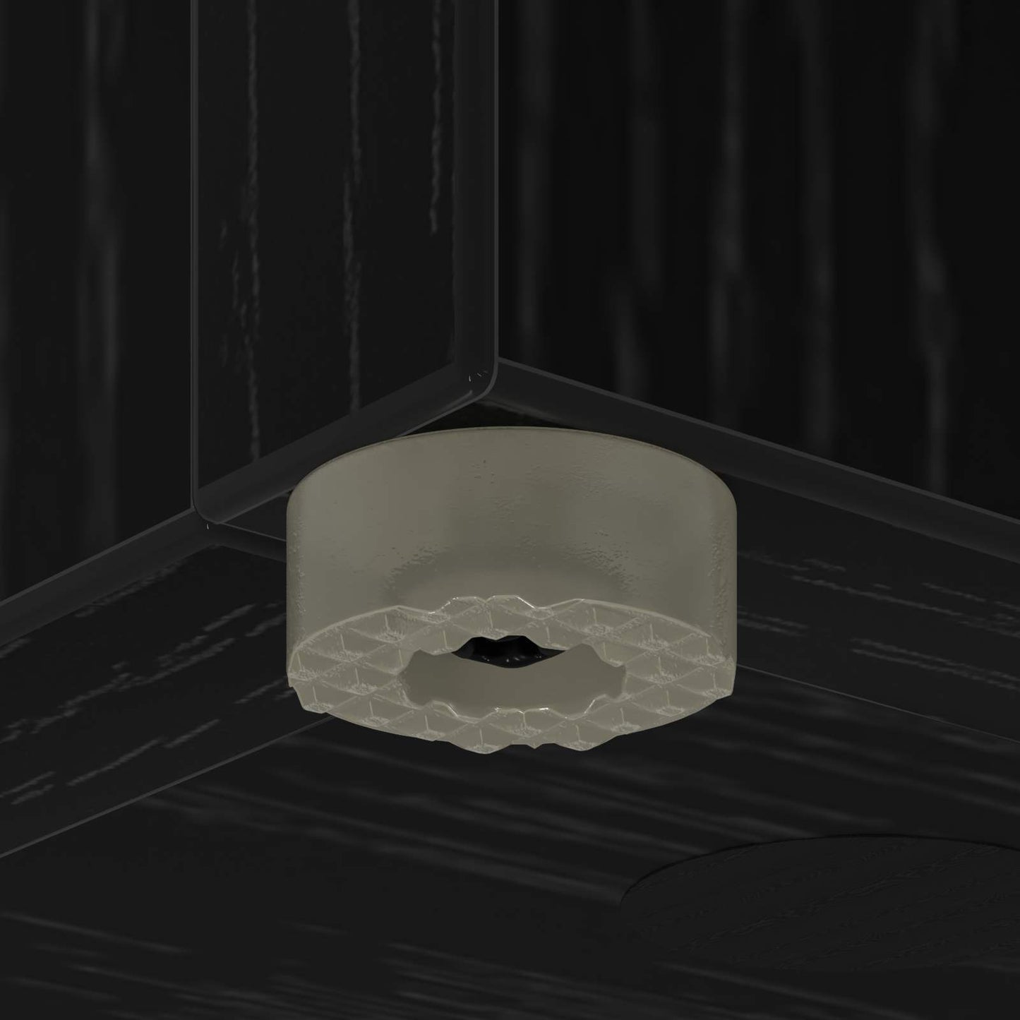 Supporto per Ombrellone Rovere Nero 25 x 24,5 x 64 cm | homemem39