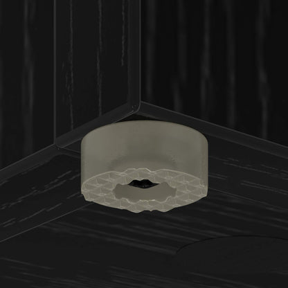 Supporto per Ombrellone Rovere Nero 25 x 24,5 x 64 cm | homemem39
