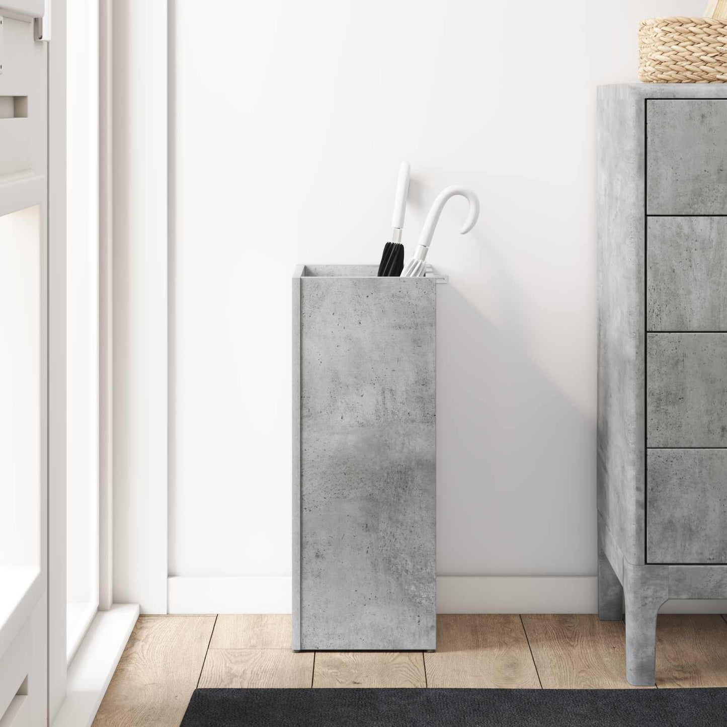 Supporto per Ombrellone Grigio cemento 25 x 24,5 x 64 cm | homemem39
