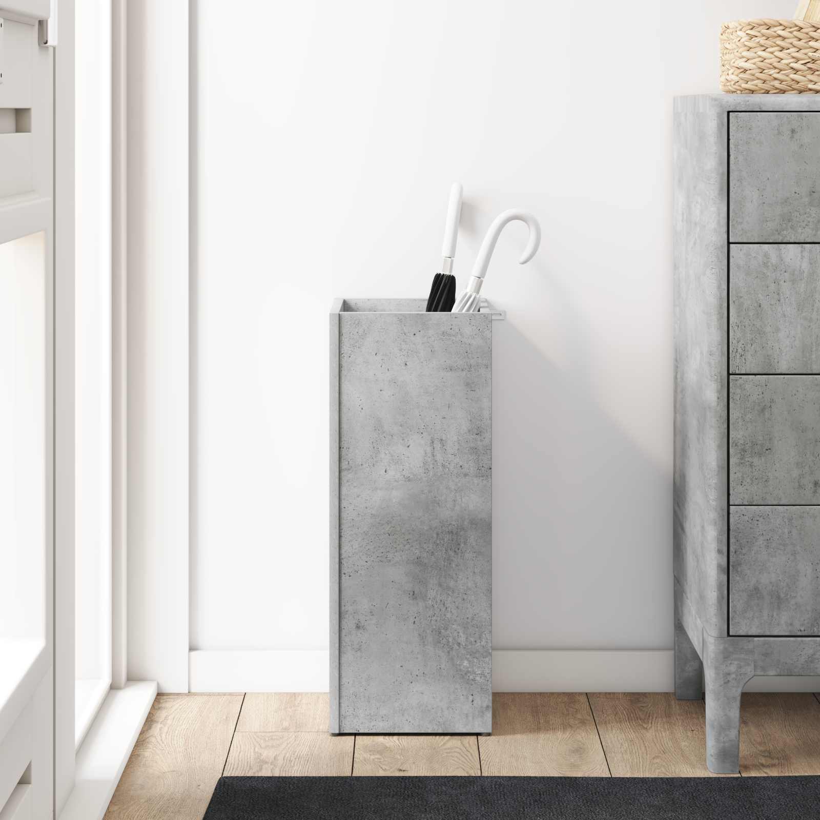 Supporto per Ombrellone Grigio cemento 25 x 24,5 x 64 cm | homemem39