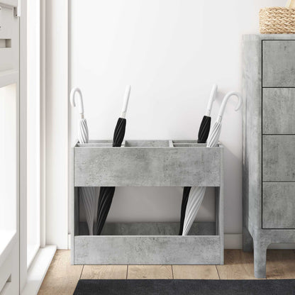 Supporto per Ombrellone Grigio cemento 65 x 24 x 50 cm