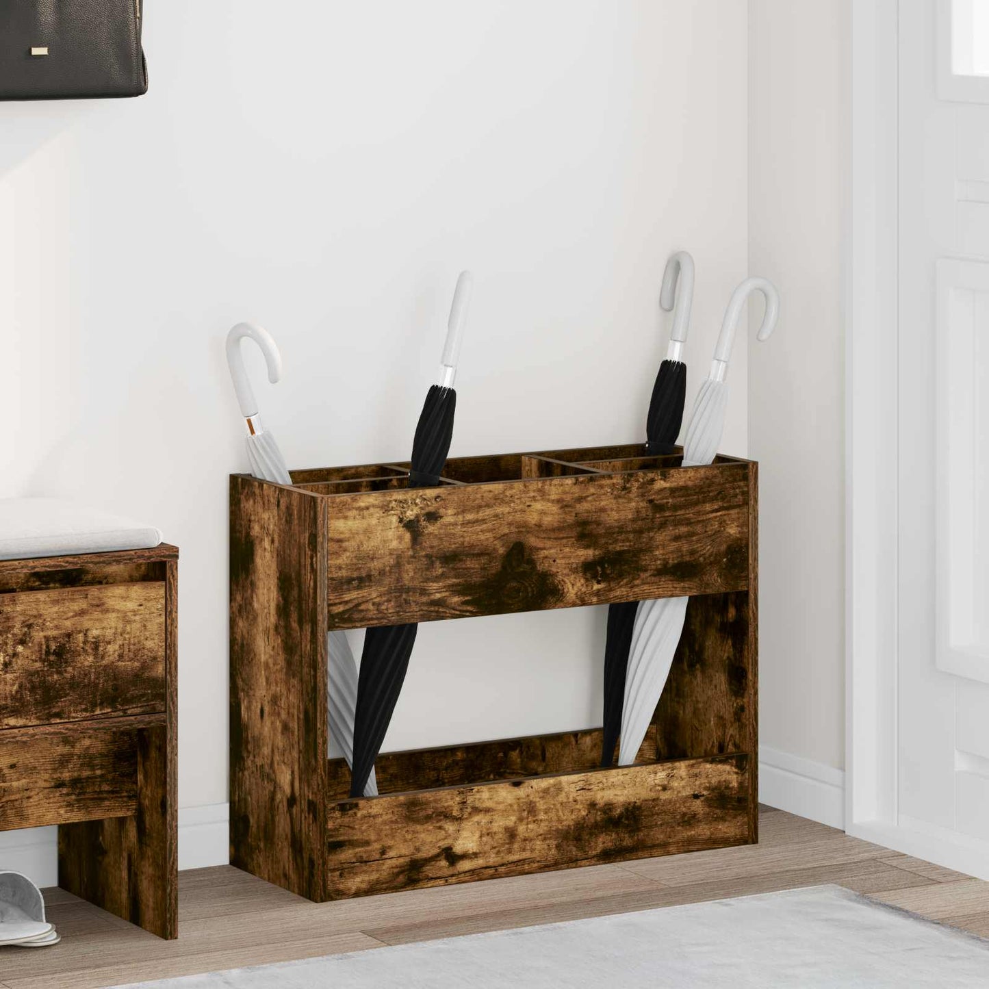 Supporto per Ombrellone Rovere fumé 65 x 24 x 50 cm | homemem39