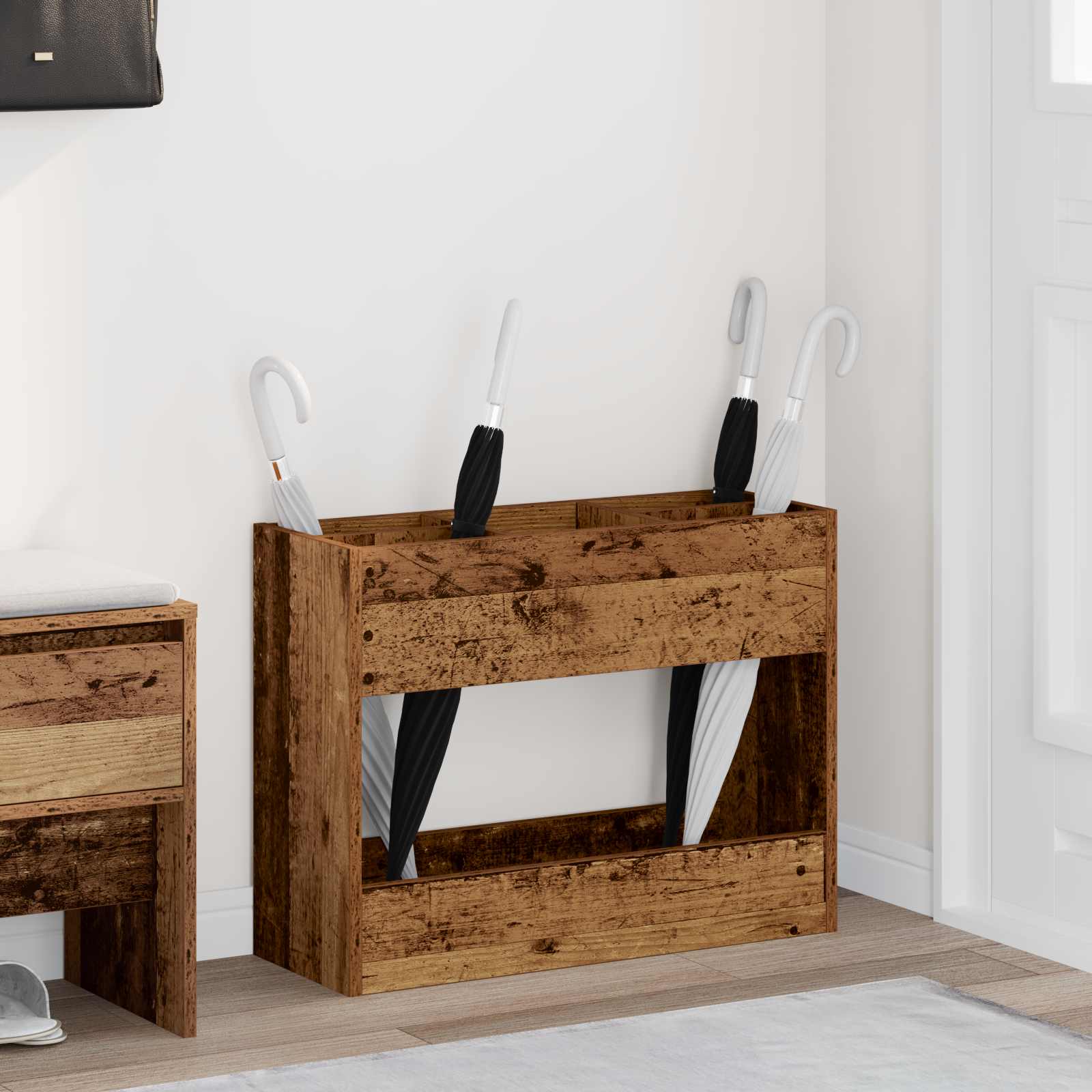 Supporto per Ombrellone Legno vecchio 65 x 24 x 50 cm | homemem39
