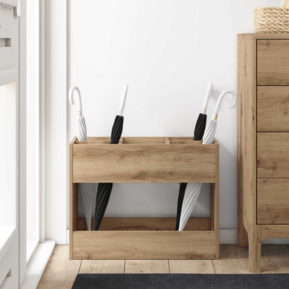 Supporto per Ombrellone Rovere artigianale 65 x 24 x 50 cm