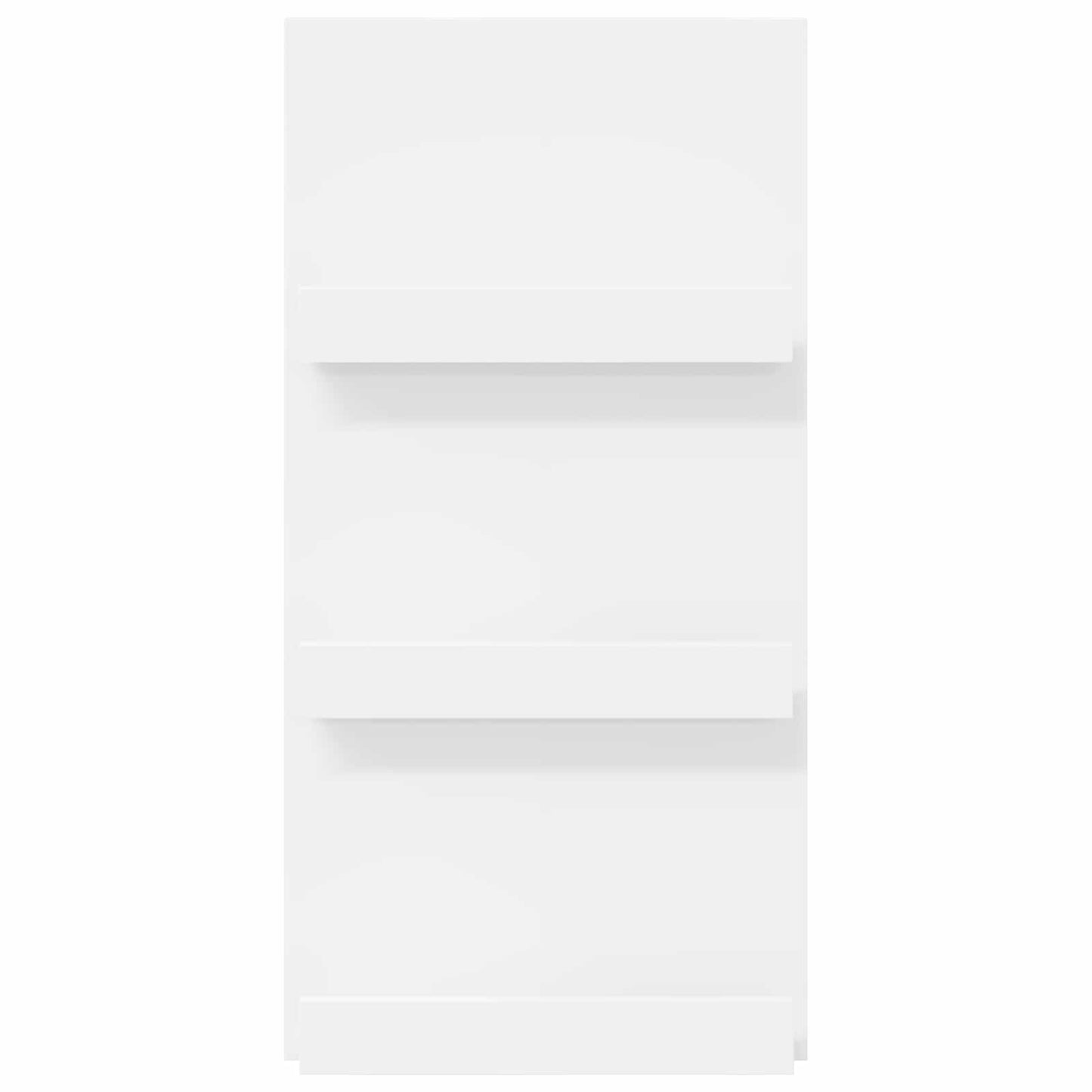 Scaffale per riviste Bianco 51 x 11 x 102 cm Legno multistrato