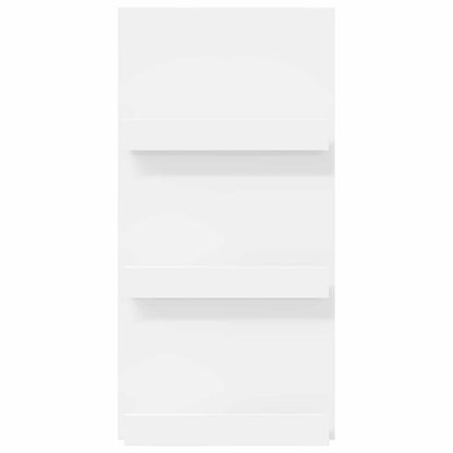 Scaffale per riviste Bianco 51 x 11 x 102 cm Legno multistrato