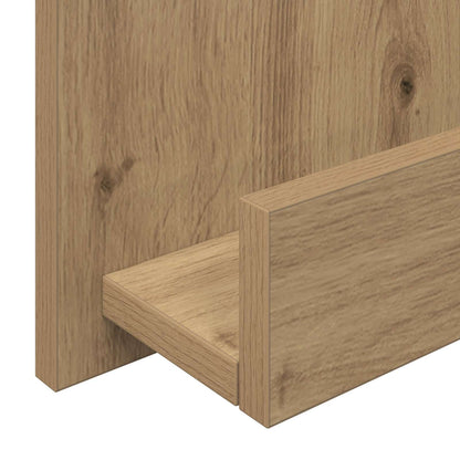 Scaffale per riviste Rovere artigianale 51 x 11 x 102 cm