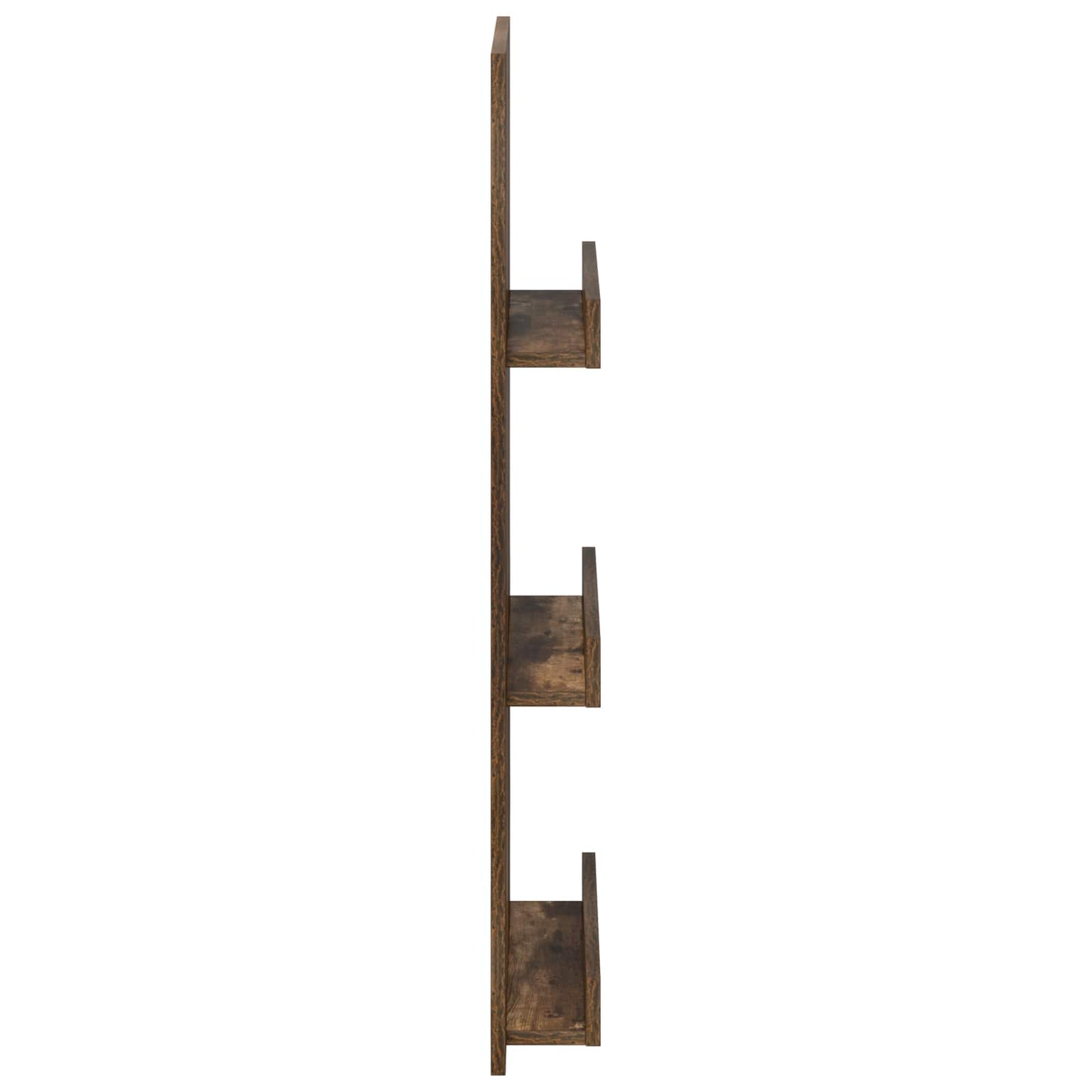 Scaffale per riviste Rovere fumé 43 x 11 x 102 cm | homemem39