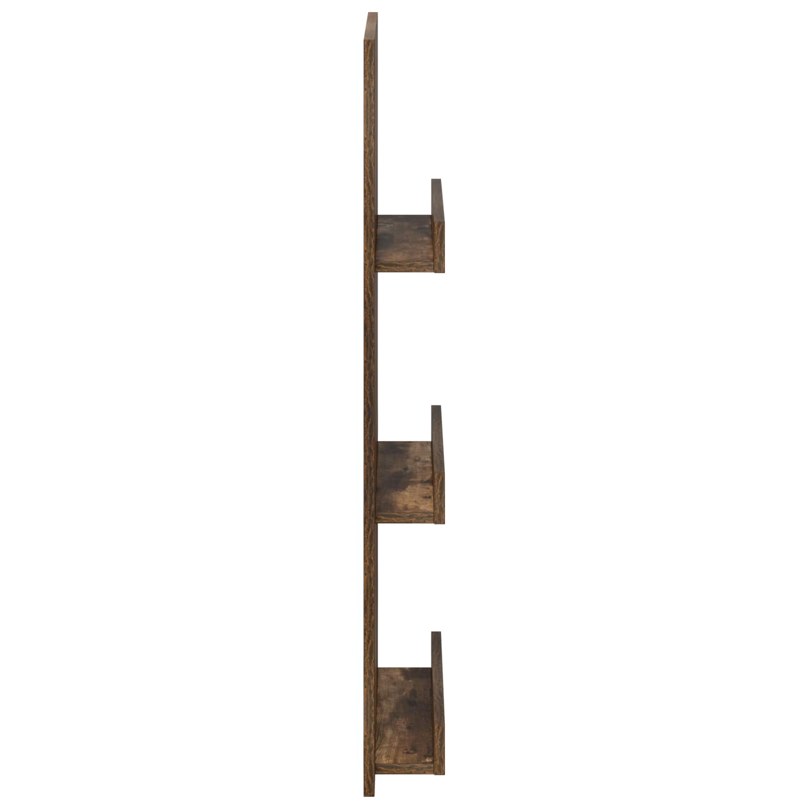 Scaffale per riviste Rovere fumé 43 x 11 x 102 cm | homemem39