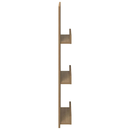 Scaffale per riviste Rovere artigianale 43 x 11 x 102 cm