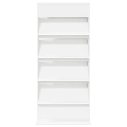 Scaffale per riviste Bianco 70 x 41 x 156 cm Legno multistrato | homemem39