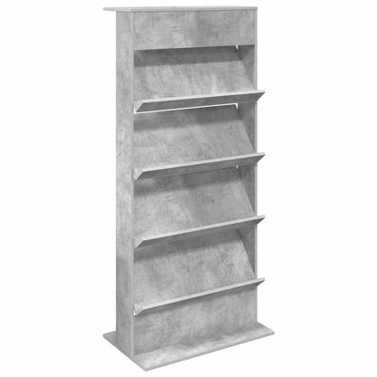 Scaffale per riviste Grigio cemento 70 x 41 x 156 cm | homemem39